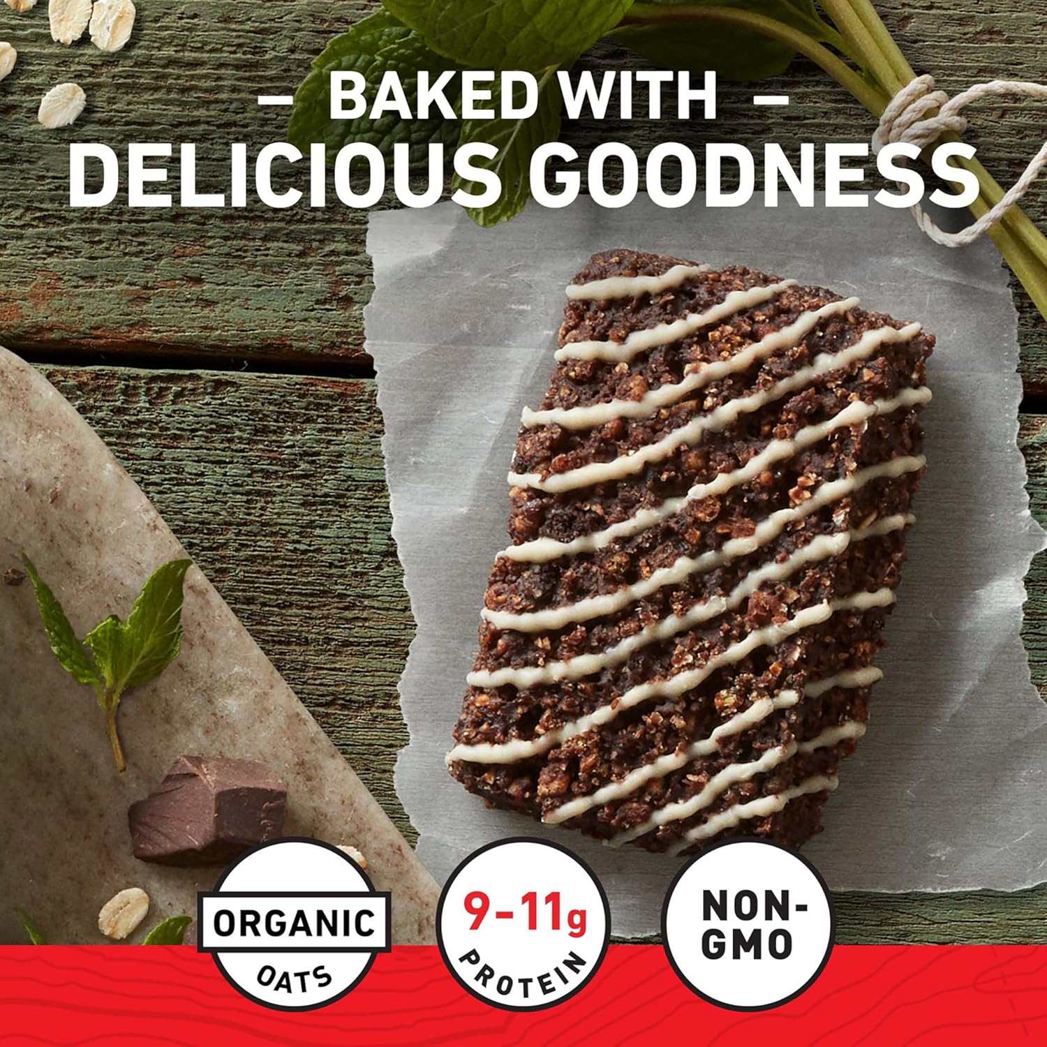 Clif Bar - Organic Cool Mint Chocolate - Case Of 12 - 2.4 Oz