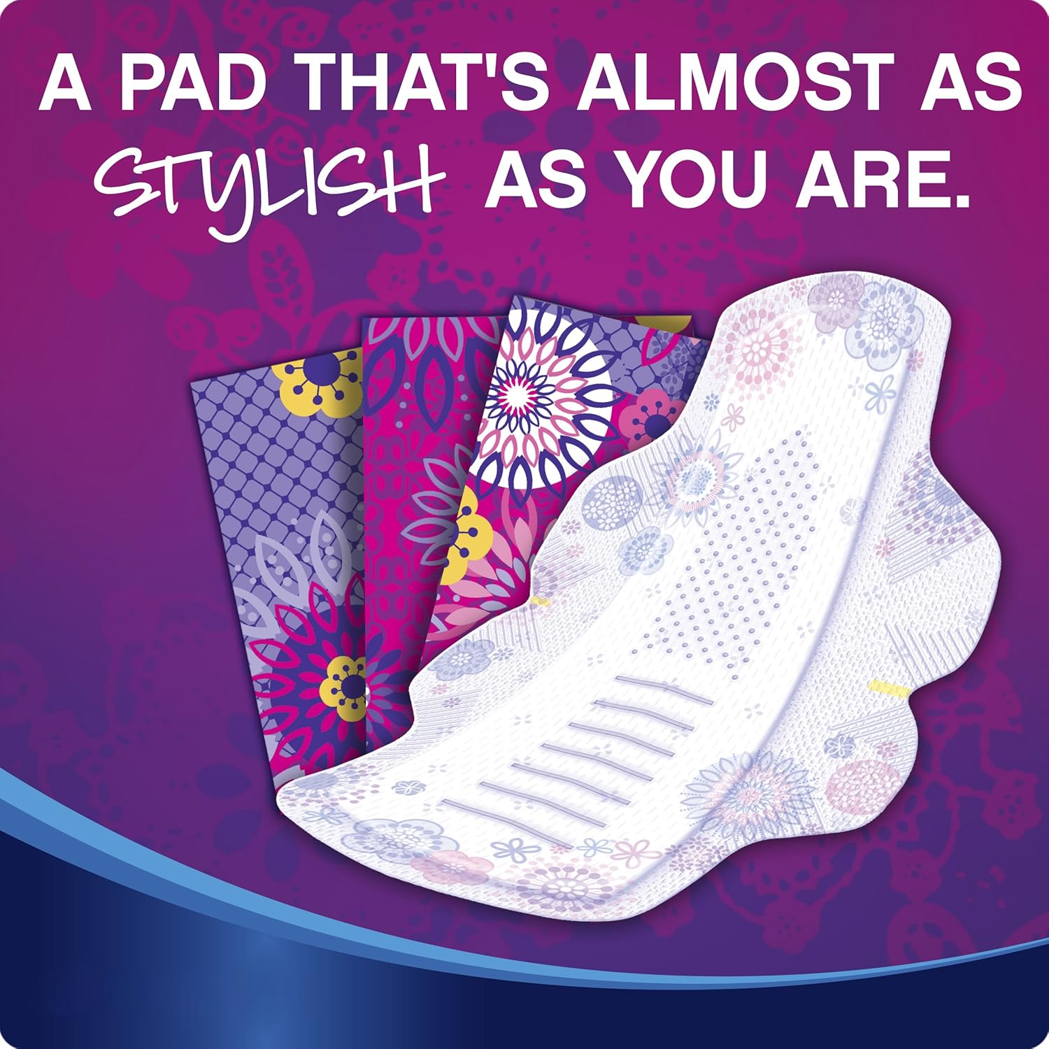 always radiant regular pads size 1 always radiant with flexfoam feminine pad mk1231750bx