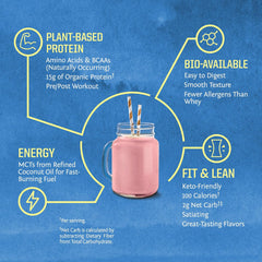 Sunwarrior Warrior Vanilla Blend Pea, Hemp Seed & Goji Berry Blended Protein  - 1 Each - 375 Grm