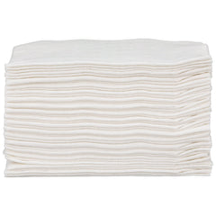 Washcloth McKesson Nonwoven White Disposable Case of 500(13x13inch)