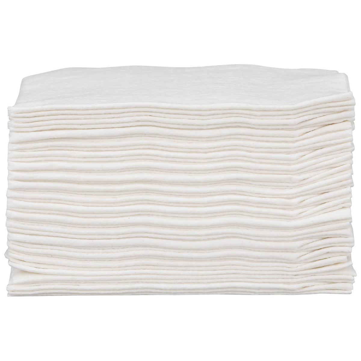 Washcloth McKesson Nonwoven White Disposable Case of 500(13x13inch)