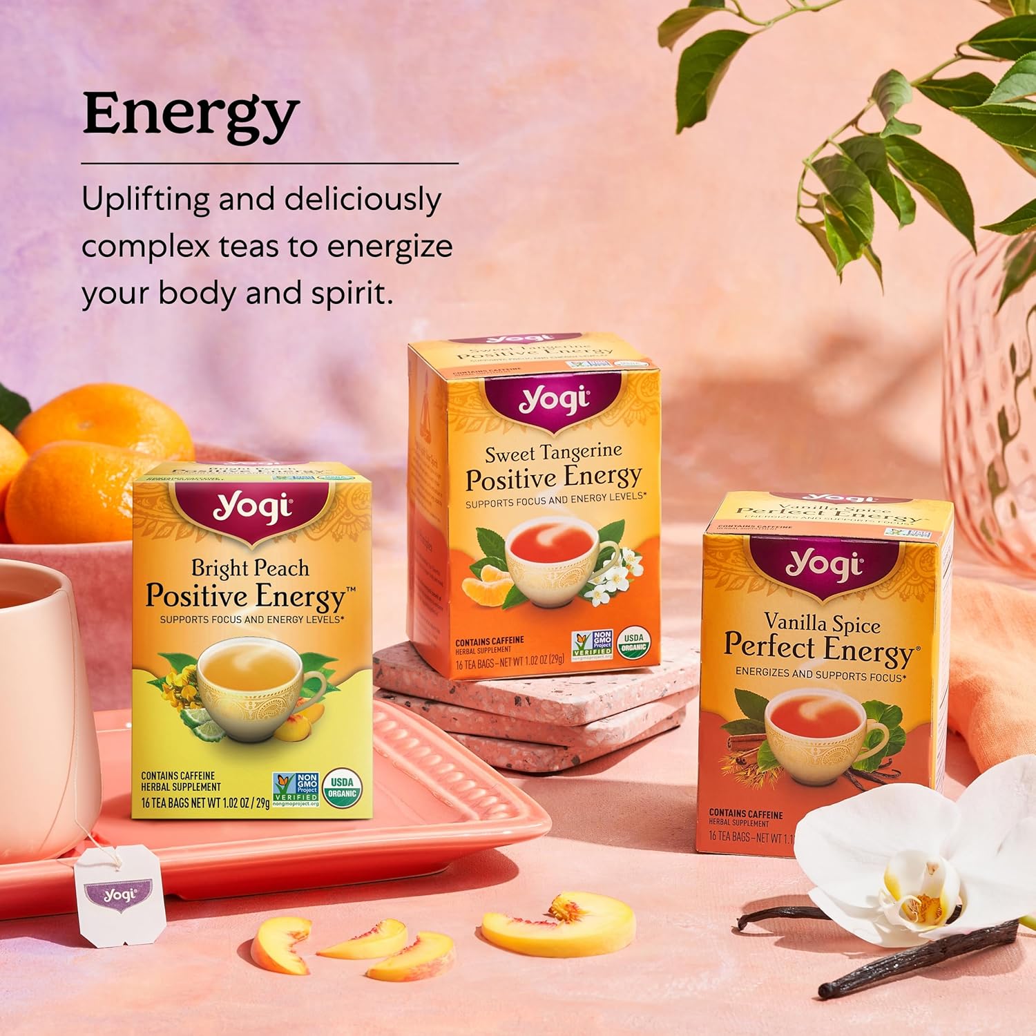 Yogi - Tea Morning Vitality - Case Of 6-16 Bag