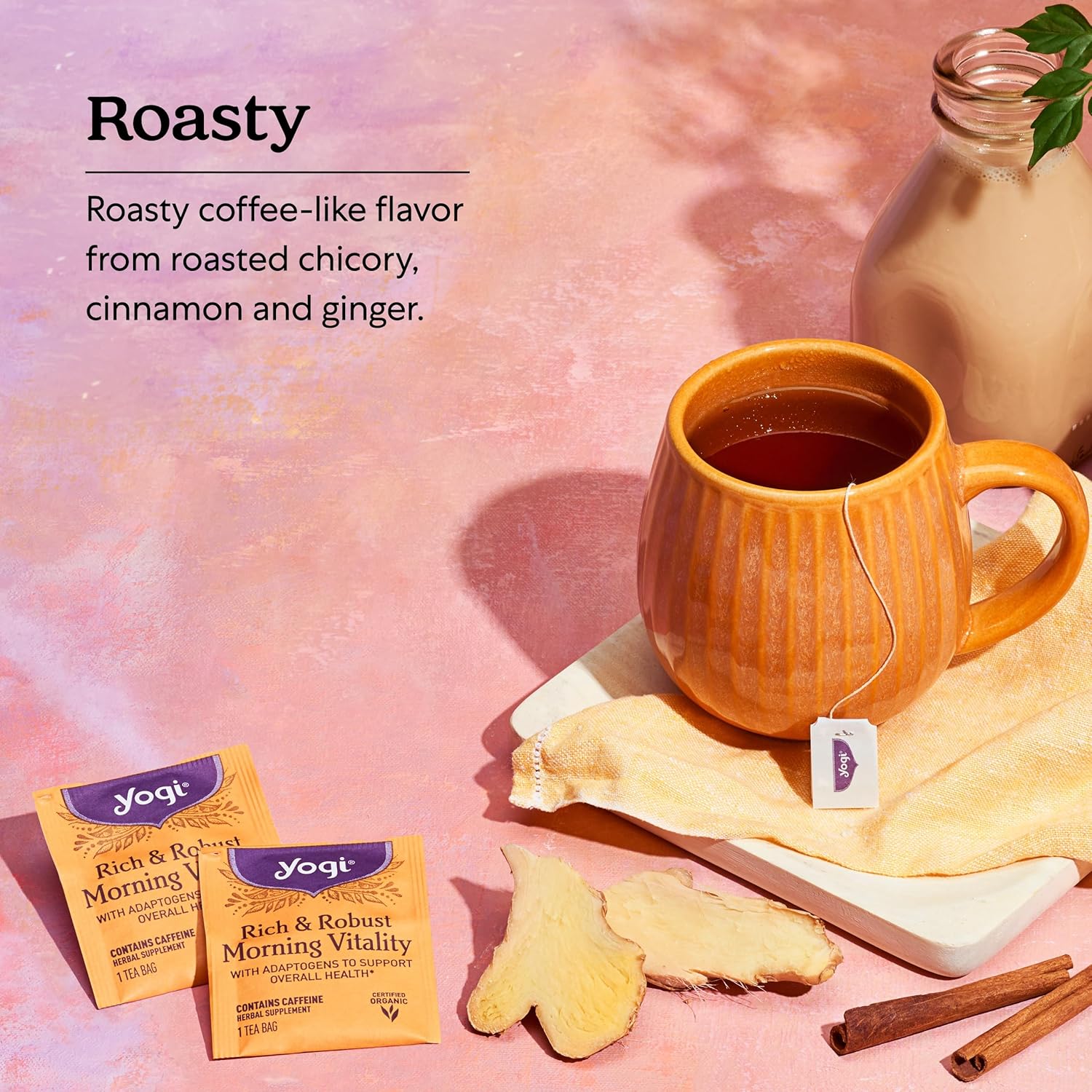 Yogi - Tea Morning Vitality - Case Of 6-16 Bag