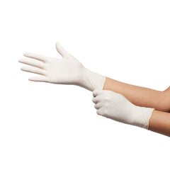 Exam Glove McKesson Confiderm X-Large NonSterile Latex Standard Cuff Length Textured Fingertips Ivory Not Rated | 100/BX10Box/Case