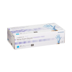 Exam Glove McKesson Confiderm 4.5C Large NonSterile Nitrile Standard Cuff Length Textured Fingertips Blue Chemo Tested | 10Box/Case