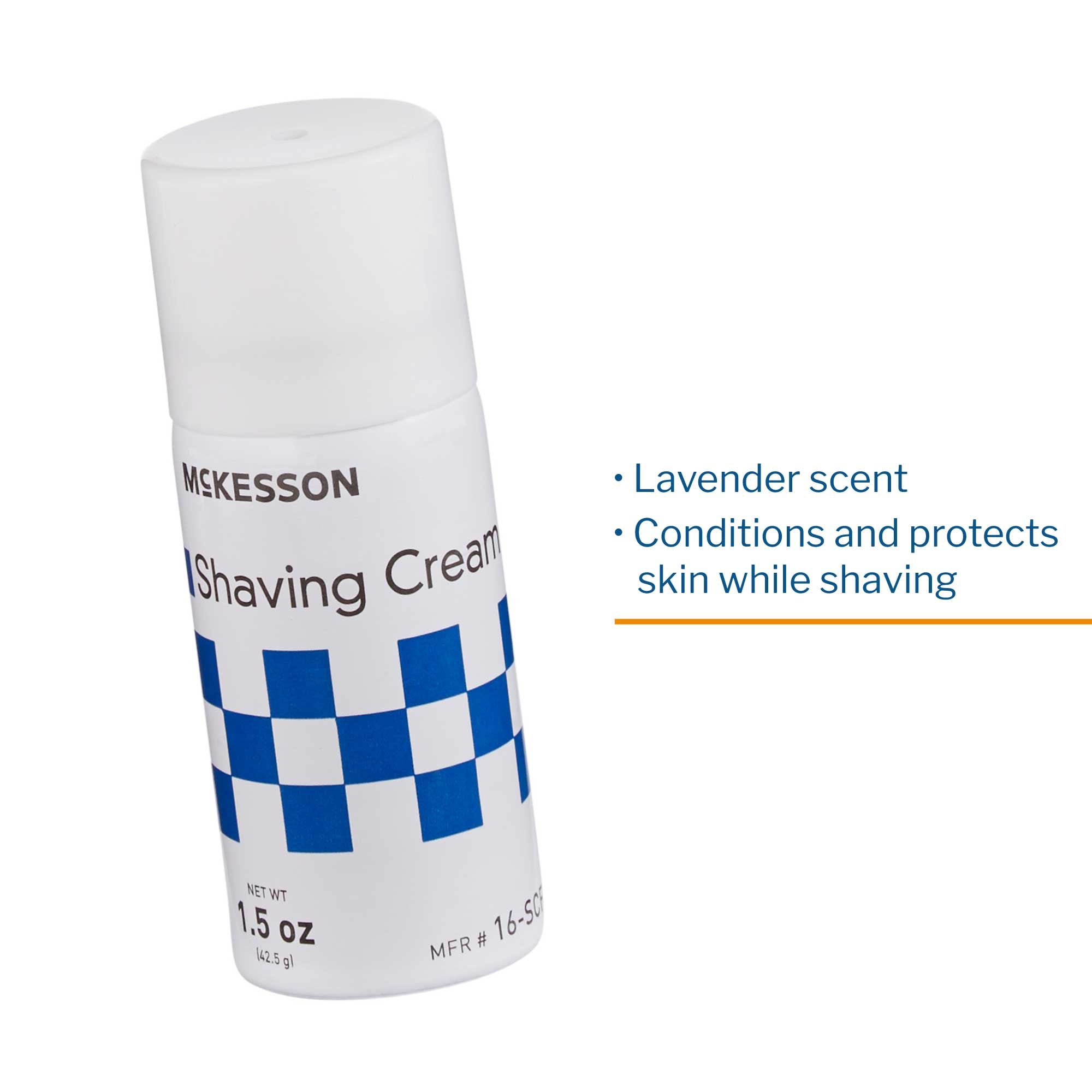 Shaving Cream McKesson Aerosol Can 1.5 oz., Packaging Type- Each