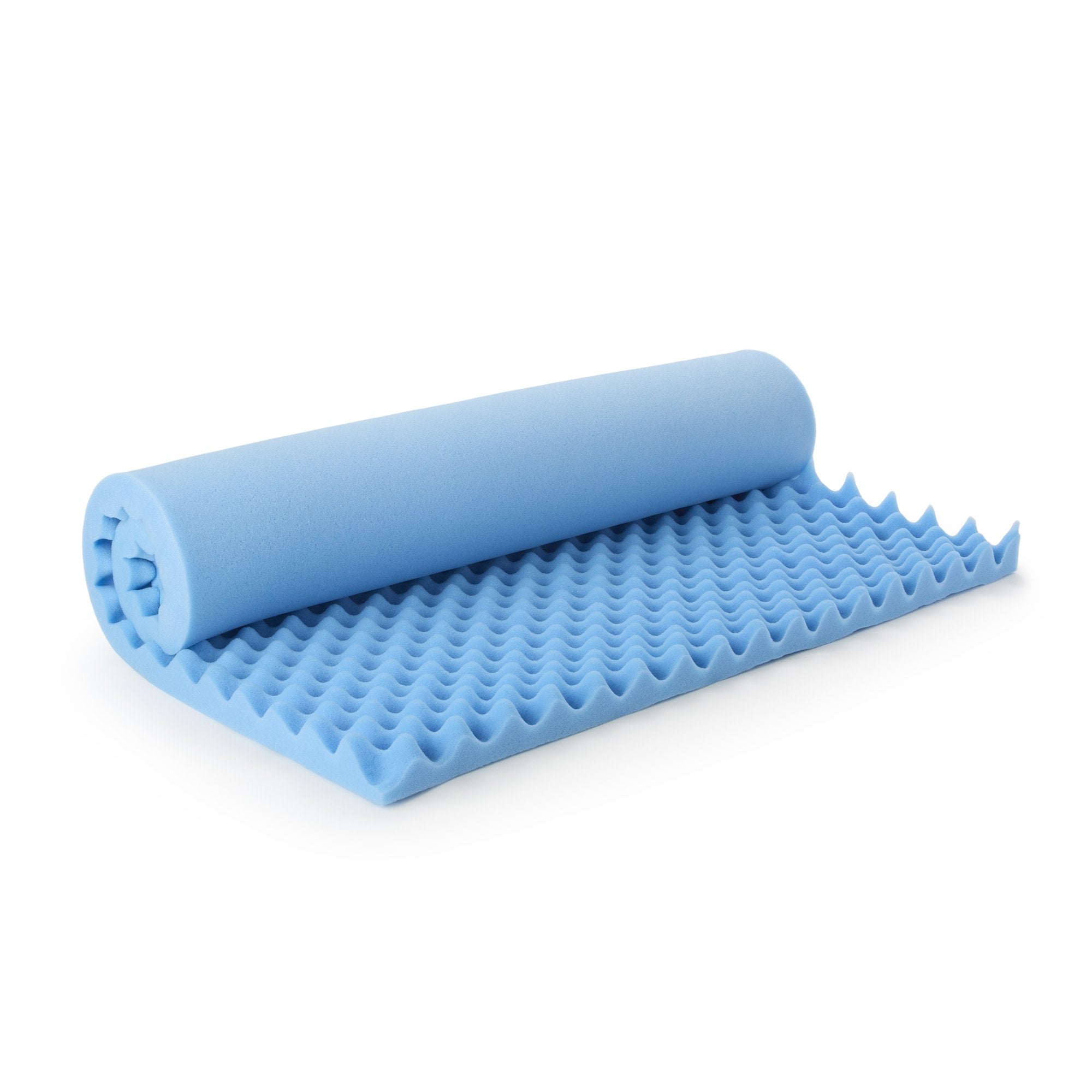 Mattress Overlay McKesson Convoluted Foam 72 L X 33 W X 2 H Inch