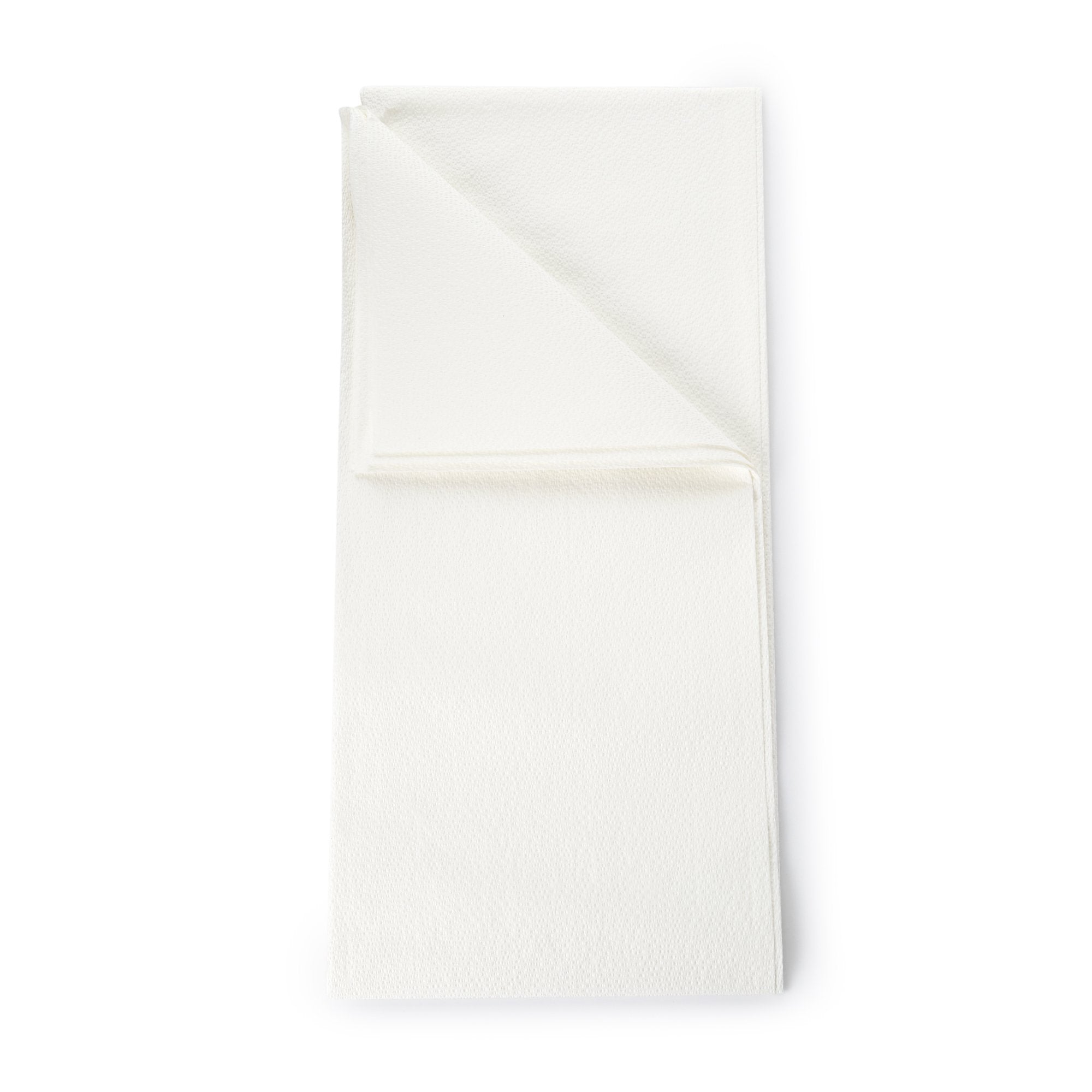 Avalon Papers General Purpose Drape Sheet – White 3-Ply Tissue, 40 × 90 in Nonfenestrated Full-Length (Case of 50) | BAA & TAA Compliant