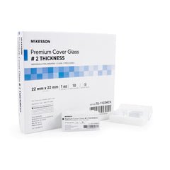 Cover Glass McKesson Square No. 2 Thickness 22 X 22 mm, Packaging Type - Box