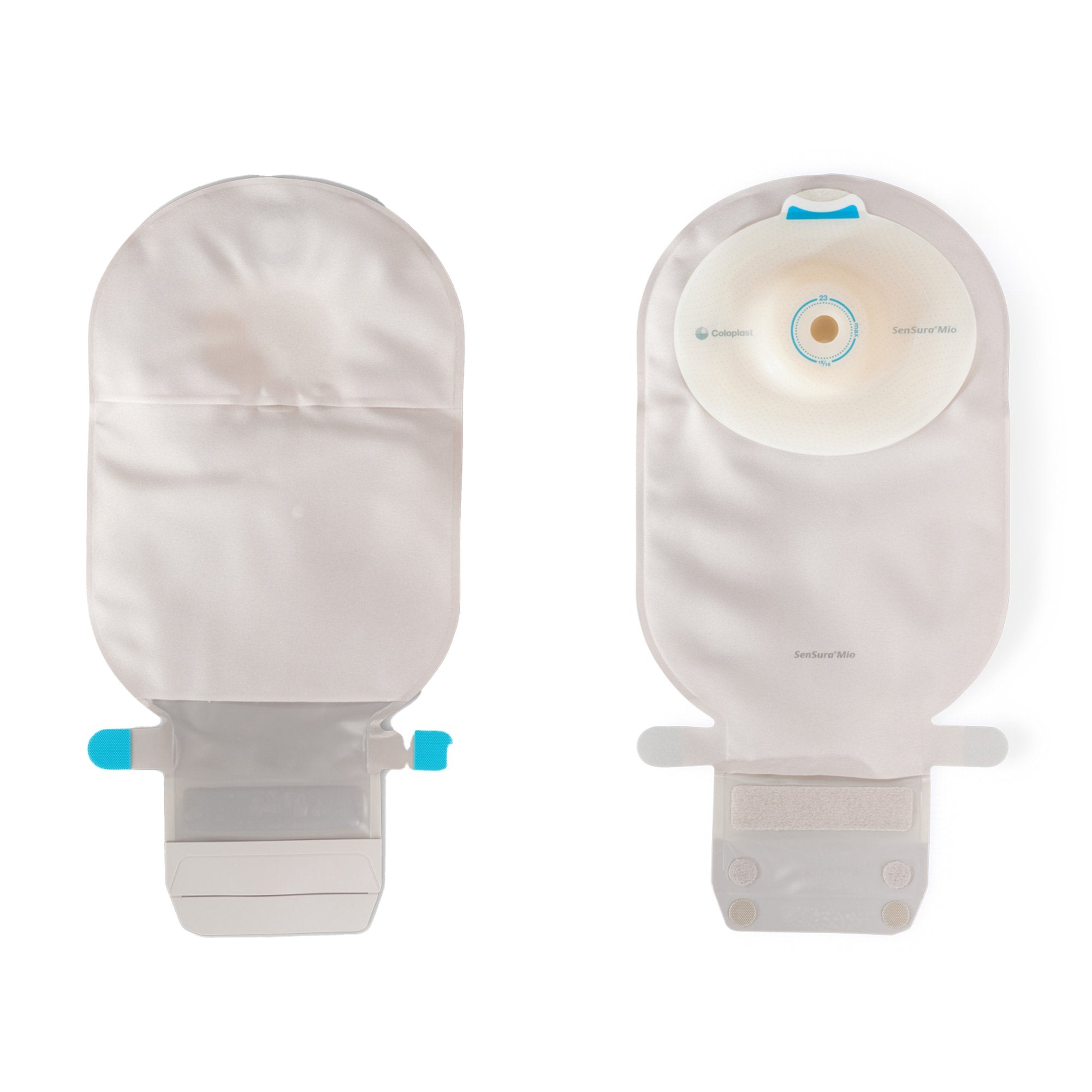 Ostomy Pouch SenSura Mio Convex One-Piece System 11 Inch Length, Maxi Deep Convex, Trim to Fit 5/8 to 1-5/16 Inch Stoma Drainable