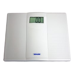 Floor Scale Health O Meter Digital Audio Display 550 lbs. / 250 kg Capacity White Battery Operated