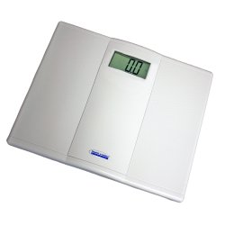 Floor Scale Health O Meter Digital Audio Display 550 lbs. / 250 kg Capacity White Battery Operated