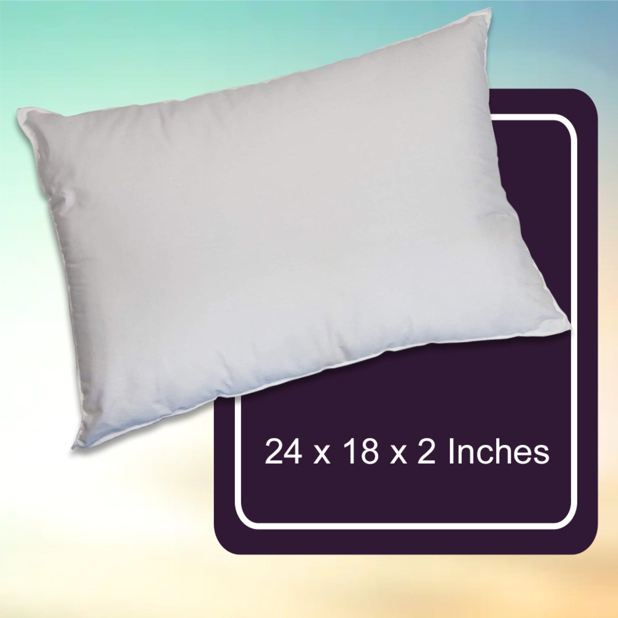 Bed Pillow McKesson 20 X 26 Inch White Disposable, Packaging Type- Case