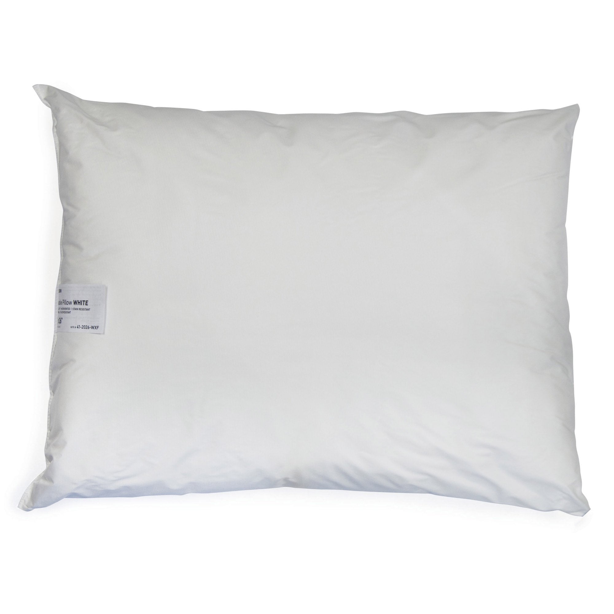 Bed Pillow McKesson 20 X 26 Inch White Reusable,Packaging Type- Each