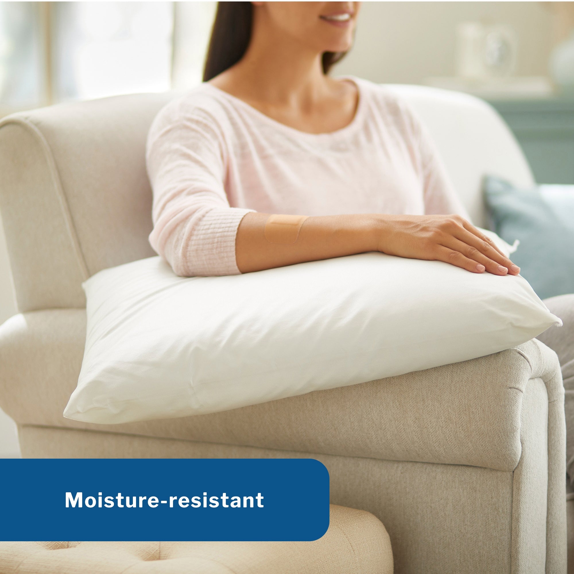 Bed Pillow McKesson 21 X 27 Inch White Reusable, Packaging Type- Each