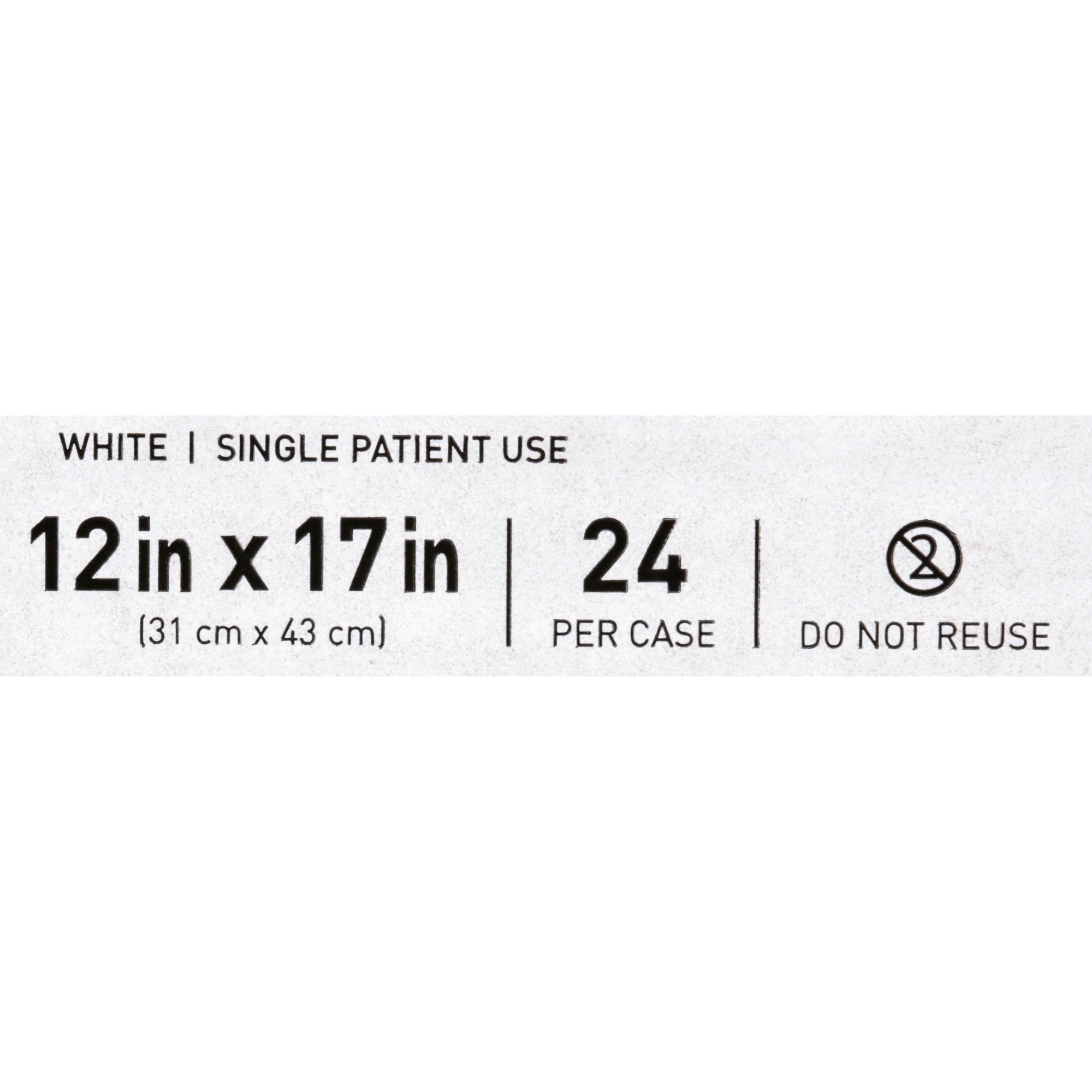 Bed Pillow McKesson 12 X 17 Inch White Disposable