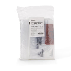 Specimen Transport Bag McKesson 8 X 10 Inch Zip Closure Biohazard Symbol / Storage Instructions NonSterile, Packaging Type- Case