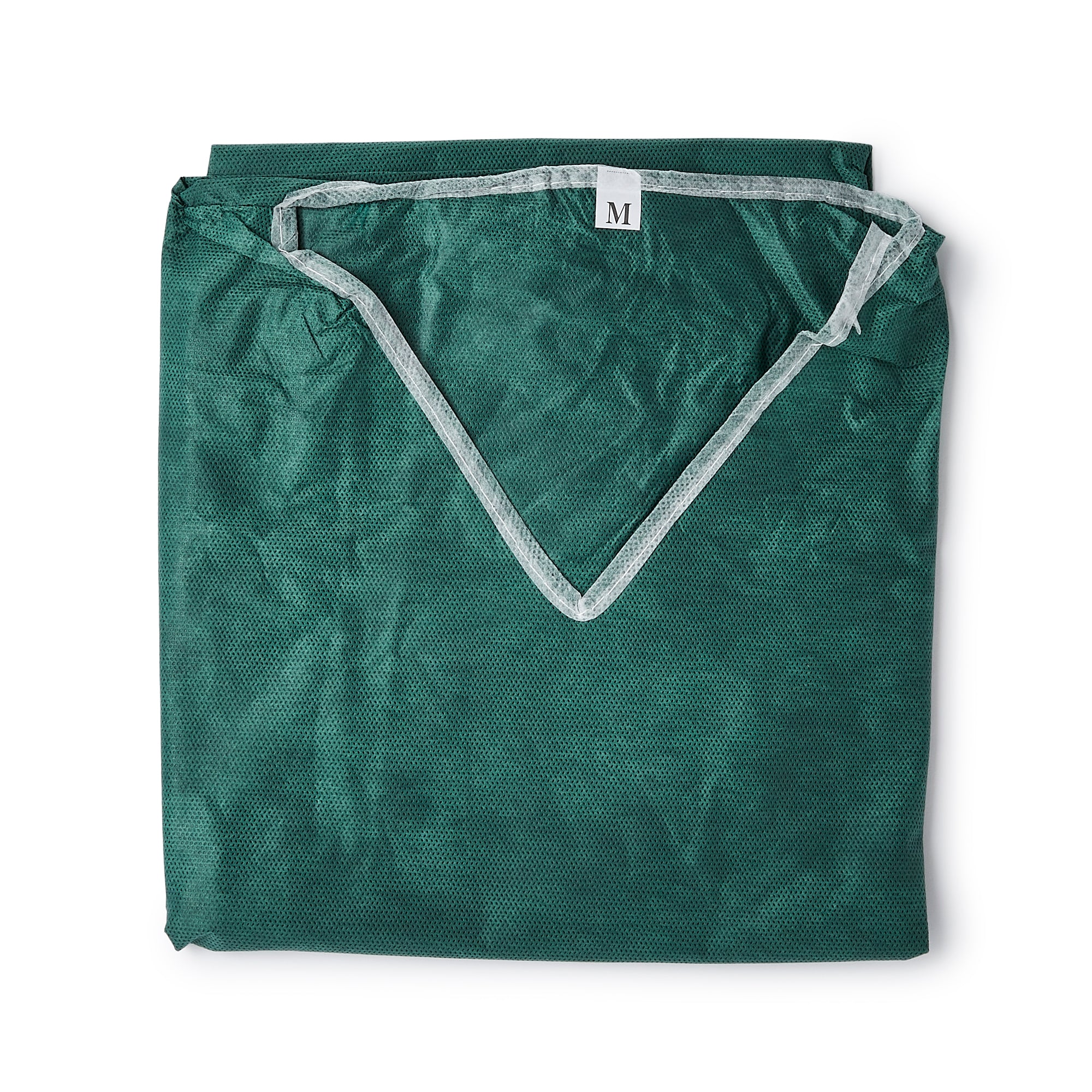 Scrub Shirt Medium Green Without Pockets Short Sleeve Unisex, Packaging Type- Case