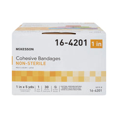 Cohesive Bandage McKesson 1 Inch X 5 Yard Self-adherent Closure Purple / Pink / Green / Light Blue / Royal Blue / Red NonSterile Standard Compression, Packaging Type- Case