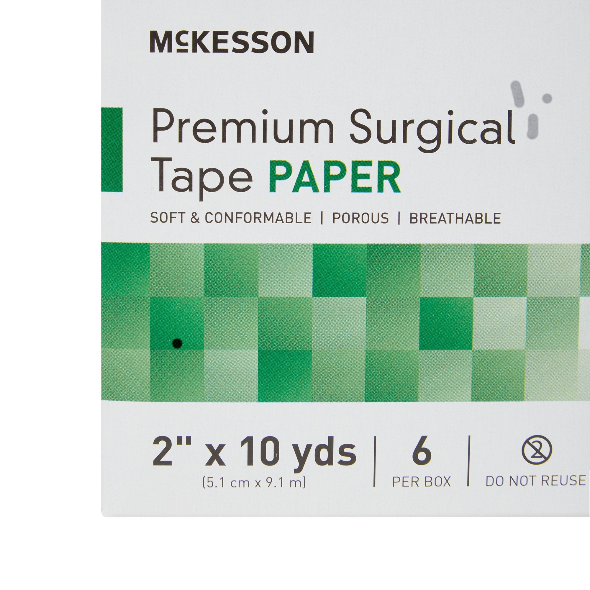 Medical Tape McKesson White 2 Inch X 10 Yard Paper NonSterile