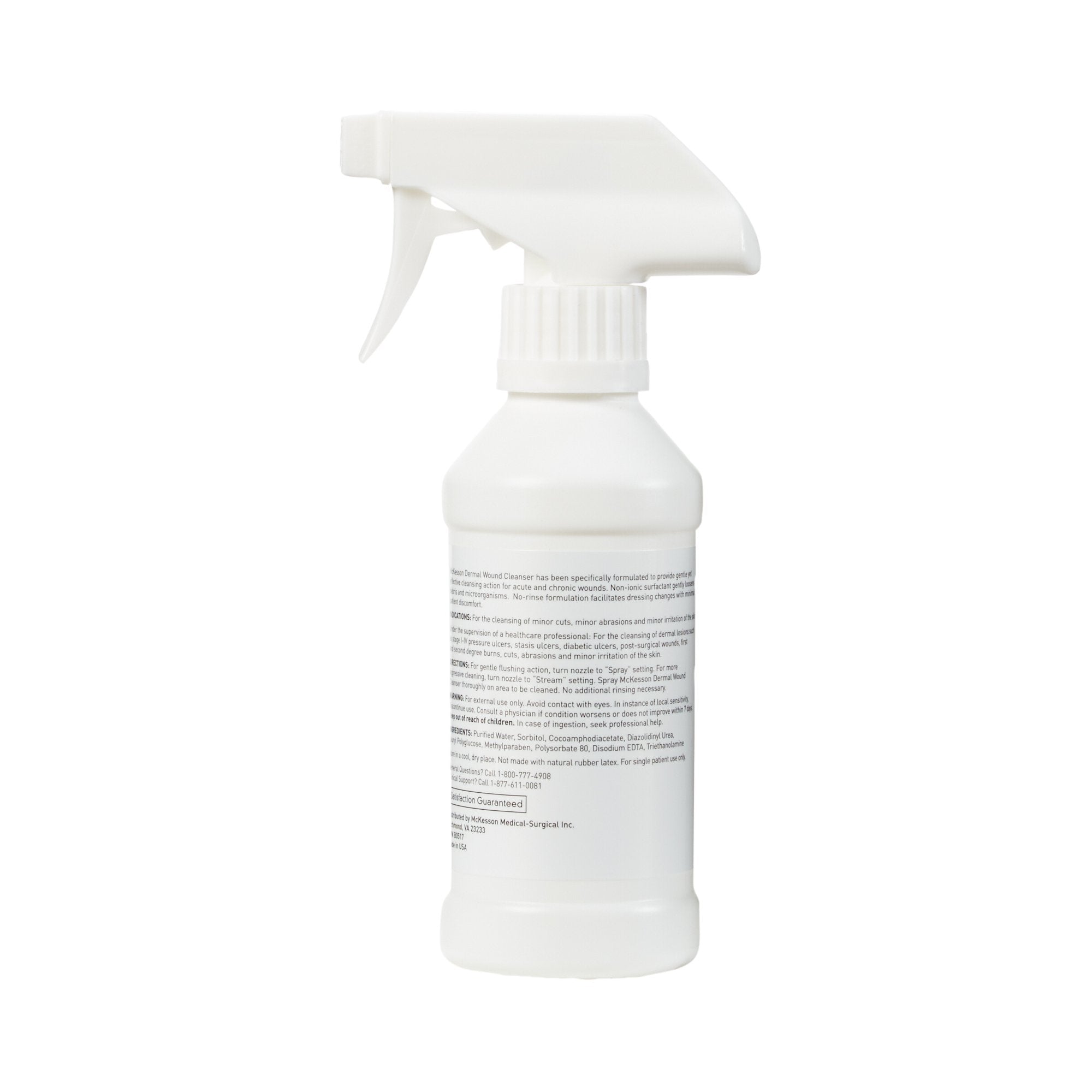 Wound Cleanser McKesson 8 oz. Spray Bottle NonSterile, Packaging Type- Case