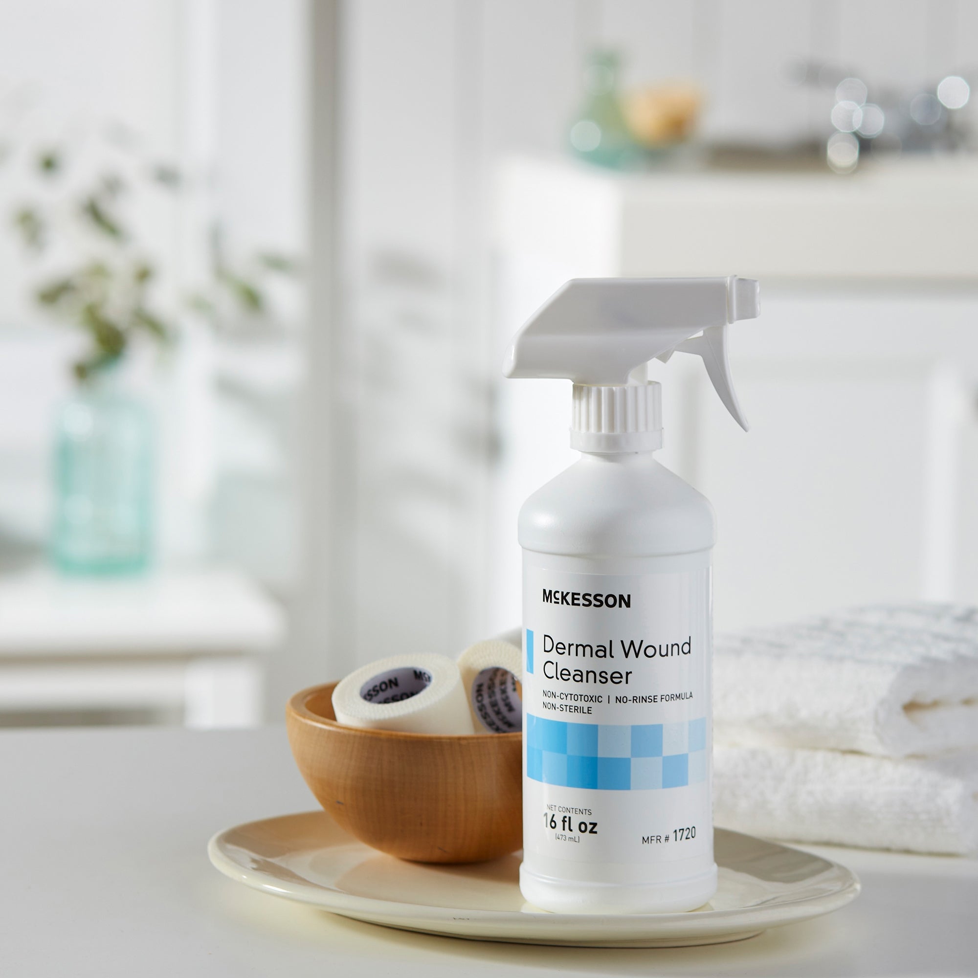 Wound Cleanser McKesson 16 oz. Spray Bottle NonSterile, Packaging Type- Case
