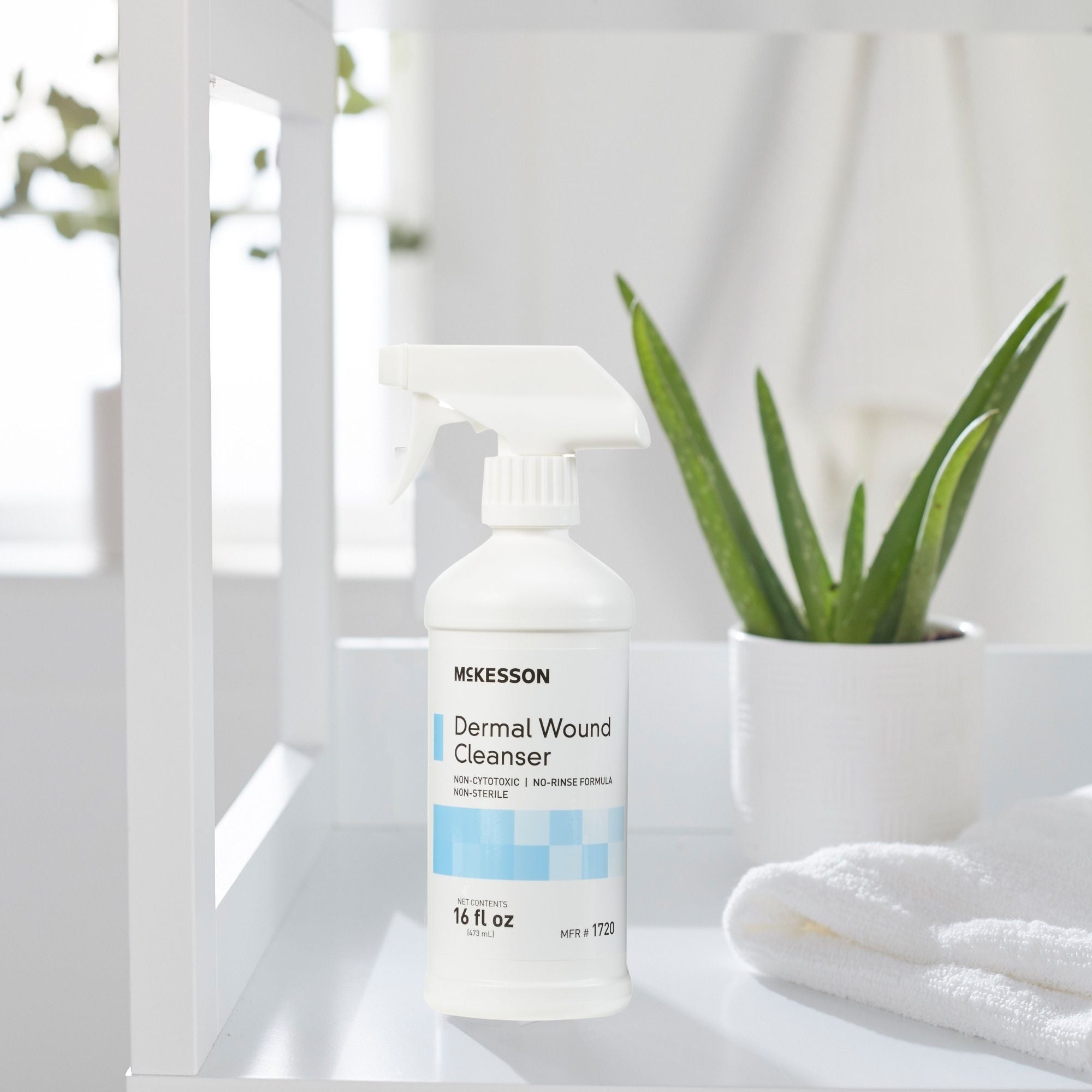 Wound Cleanser McKesson 16 oz. Spray Bottle NonSterile, Packaging Type- Case