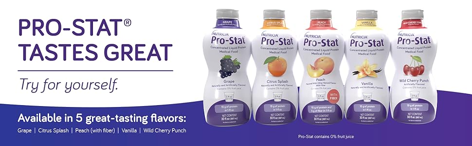 Oral Supplement Pro-Stat Vanilla Flavor Liquid 30 oz. Bottle, Packaging Type- Each