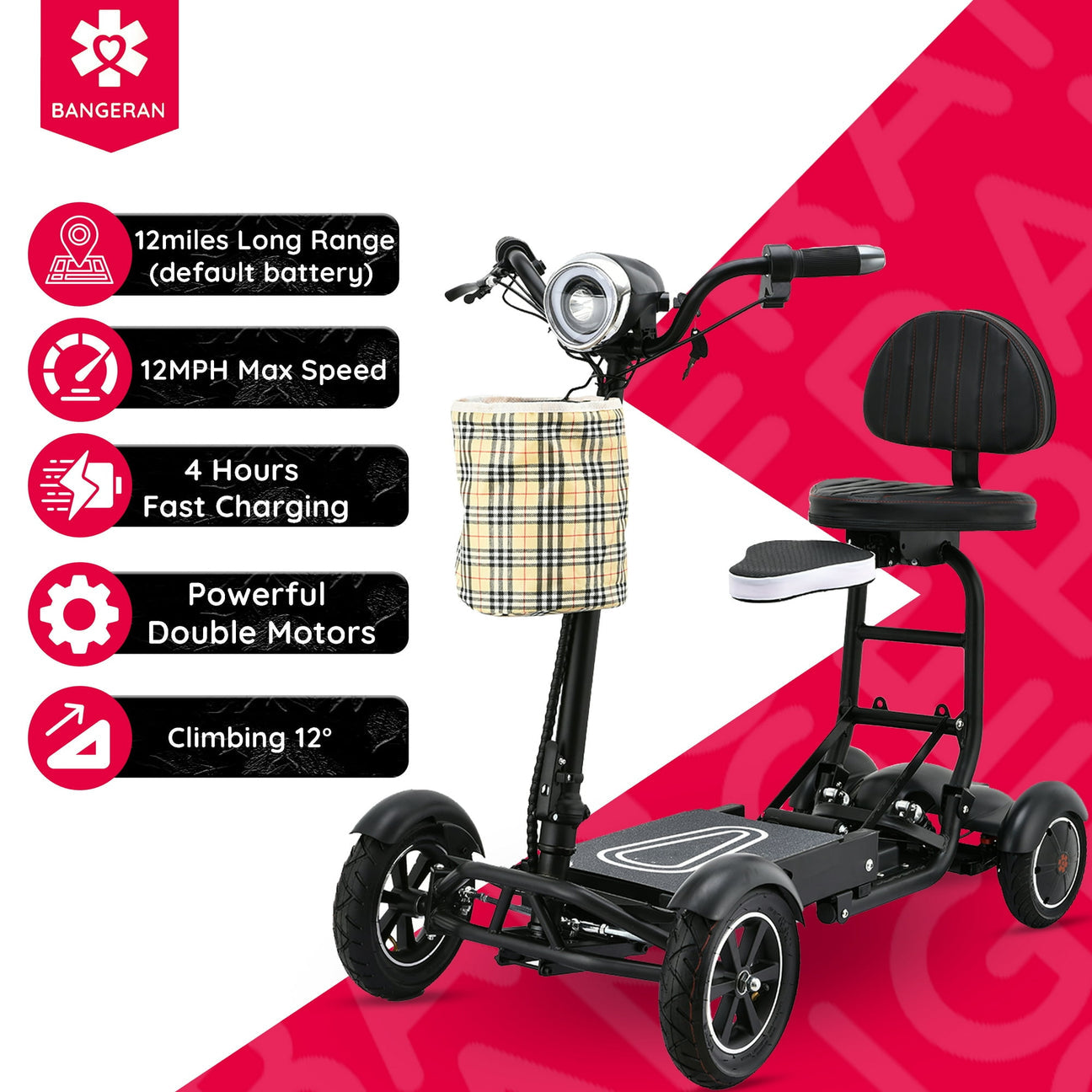 Bangeran Smart Electric Power Scooter