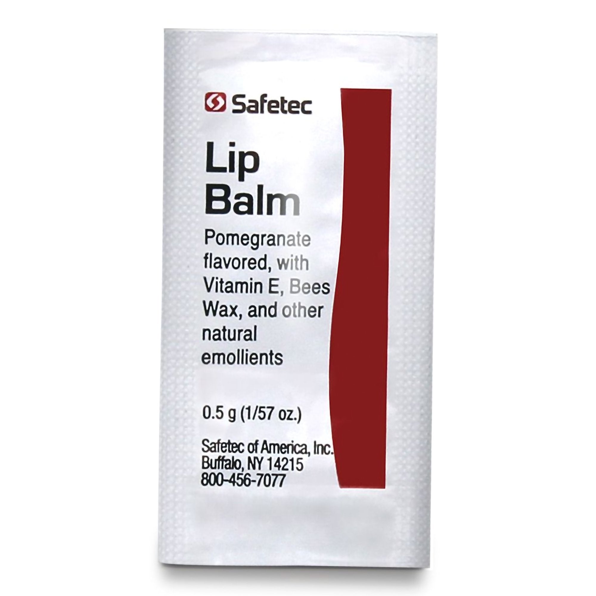 Lip Balm Safetec 0.5 Gram Individual Packet, Packaging Type- Box