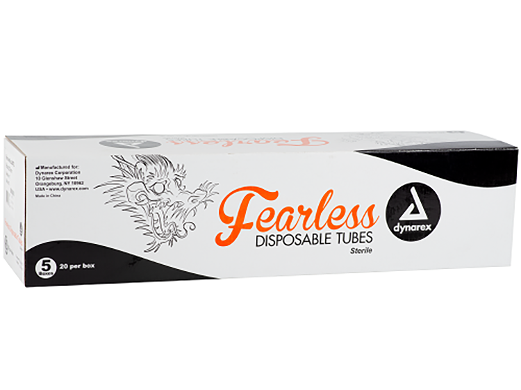 Dynarex Fearless Tattoo Cartridge Tubes w/ Drive Bar & Grommet