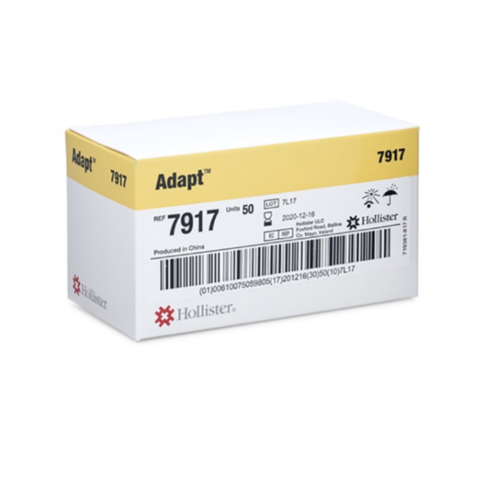 Skin Barrier Wipe Adapt No Sting 42% / 58% Strength Water / PVP / Butylene Glycol Individual Packet NonSterile, Packaging Type- Box