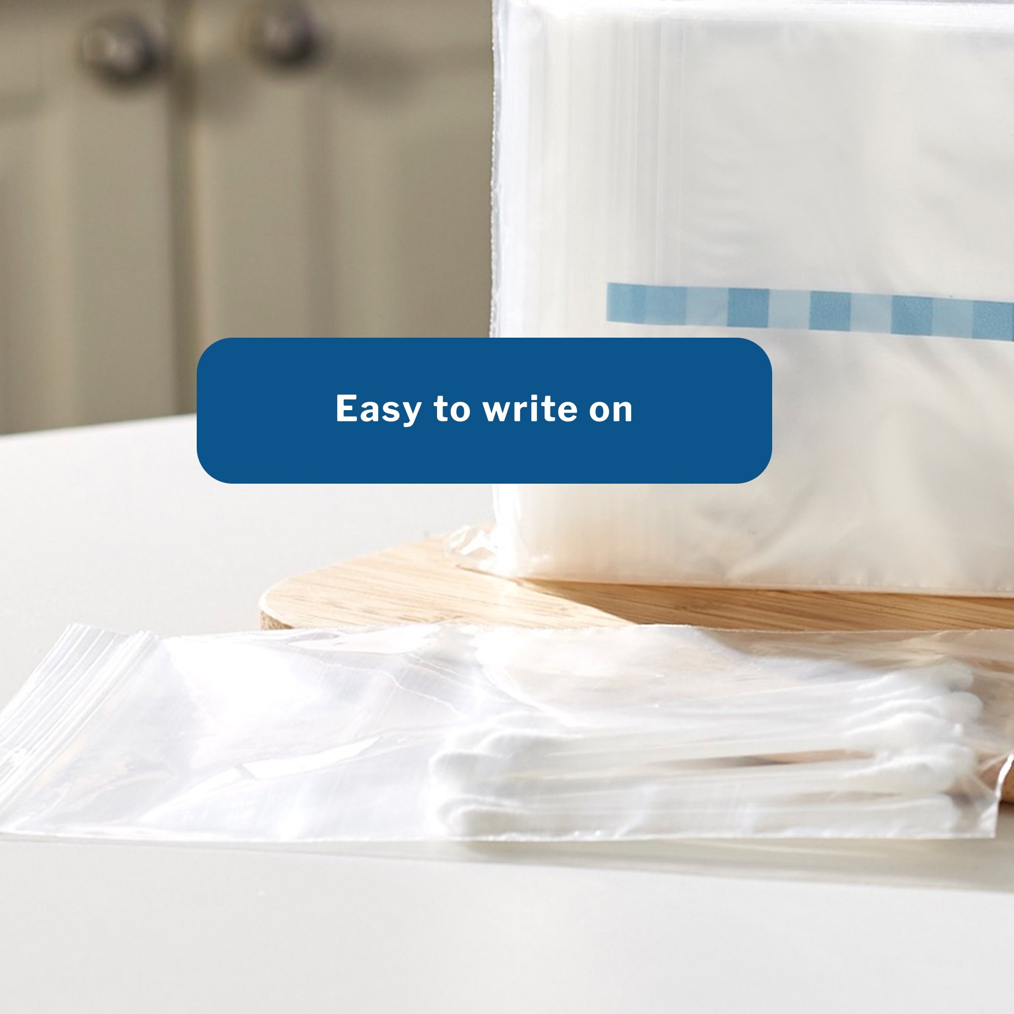 Reclosable Bag McKesson 12 X 12 Inch Polyethylene Clear Zipper Closure, Packaging Type- Case