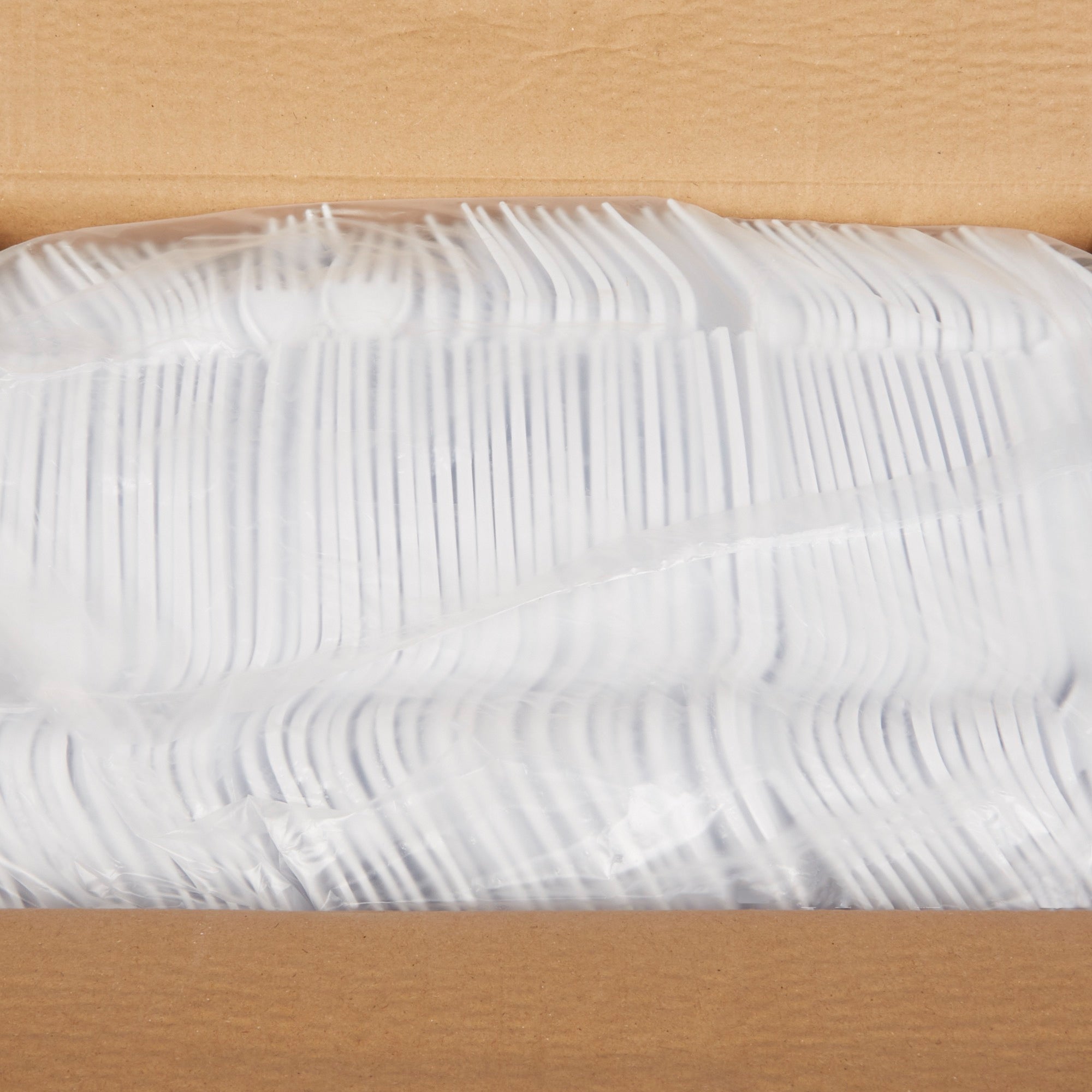 Fork McKesson Heavy Weight White Polypropylene, Packaging Type- Case