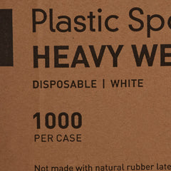 Spoon McKesson Heavy Weight White Polypropylene, Packaging Type- Case