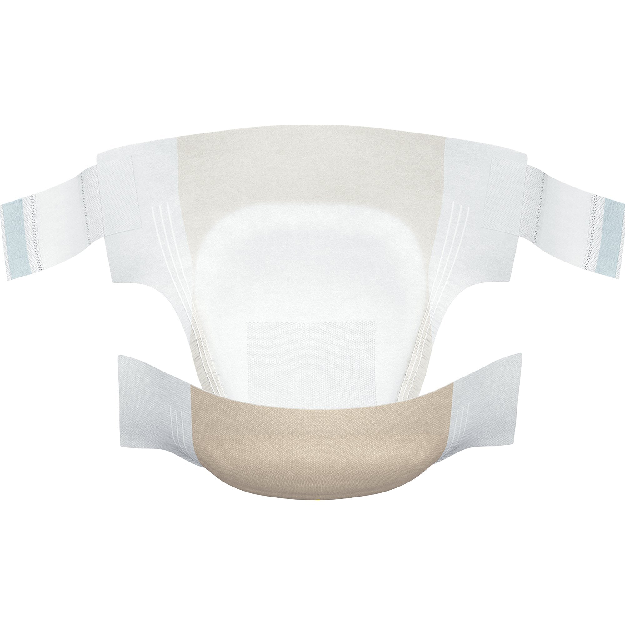 Unisex Adult Incontinence Brief TENA Stretch Plus Large / X-Large Disposable Moderate Absorbency, Packaging Type- Case