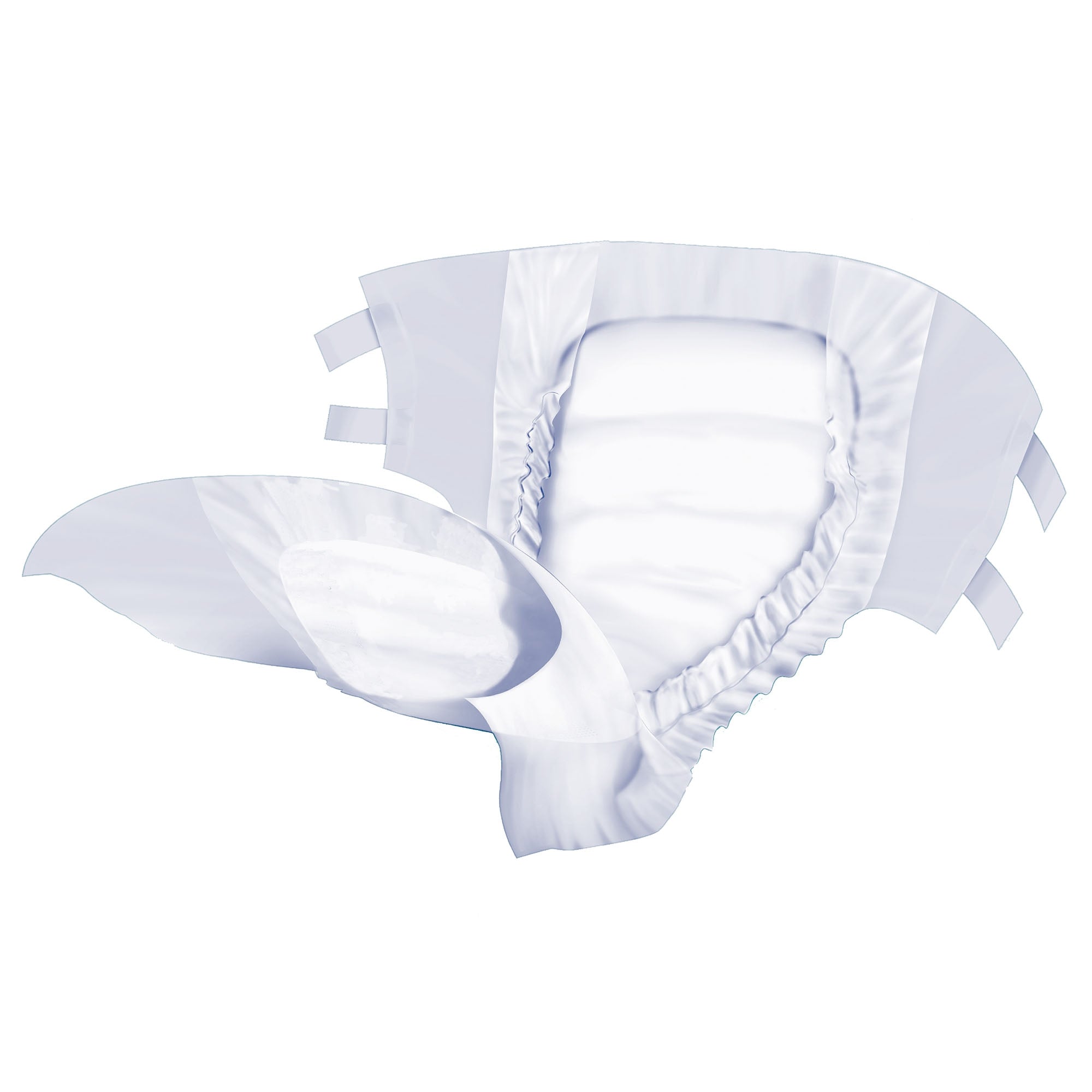 Unisex Adult Incontinence Brief TENA ProSkin Plus X-Small Disposable Moderate Absorbency, Packaging Type- Case