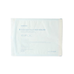 Sterilization Pouch McKesson Ethylene Oxide (EO) Gas / Steam 12 X 15 Inch Transparent Blue / White Self Seal Paper / Film, Packaging Type- Box