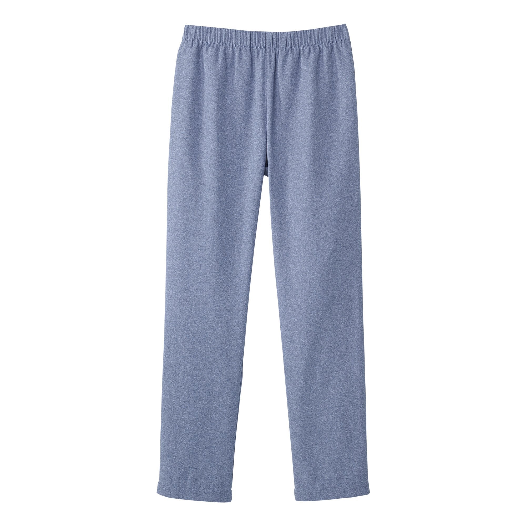 Adaptive Pants Silverts Open Back Small Heather Chambray Blue Female