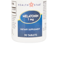 Natural Sleep Aid McKesson Brand 90 per Bottle Tablet 1 mg Strength, Packaging Type- Case