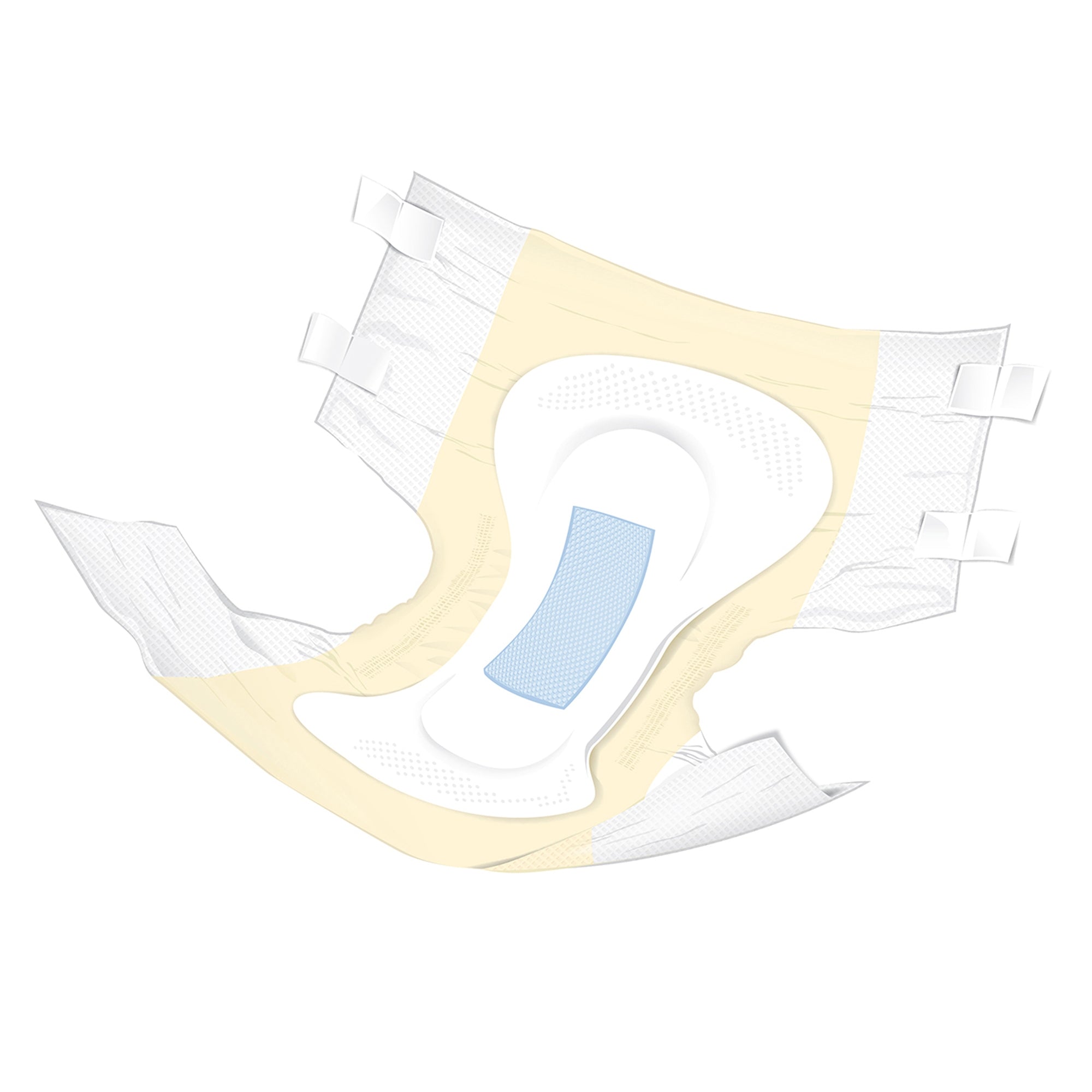 Unisex Adult Incontinence Brief McKesson Classic X-Large Disposable Light Absorbency, Packaging Type- Case