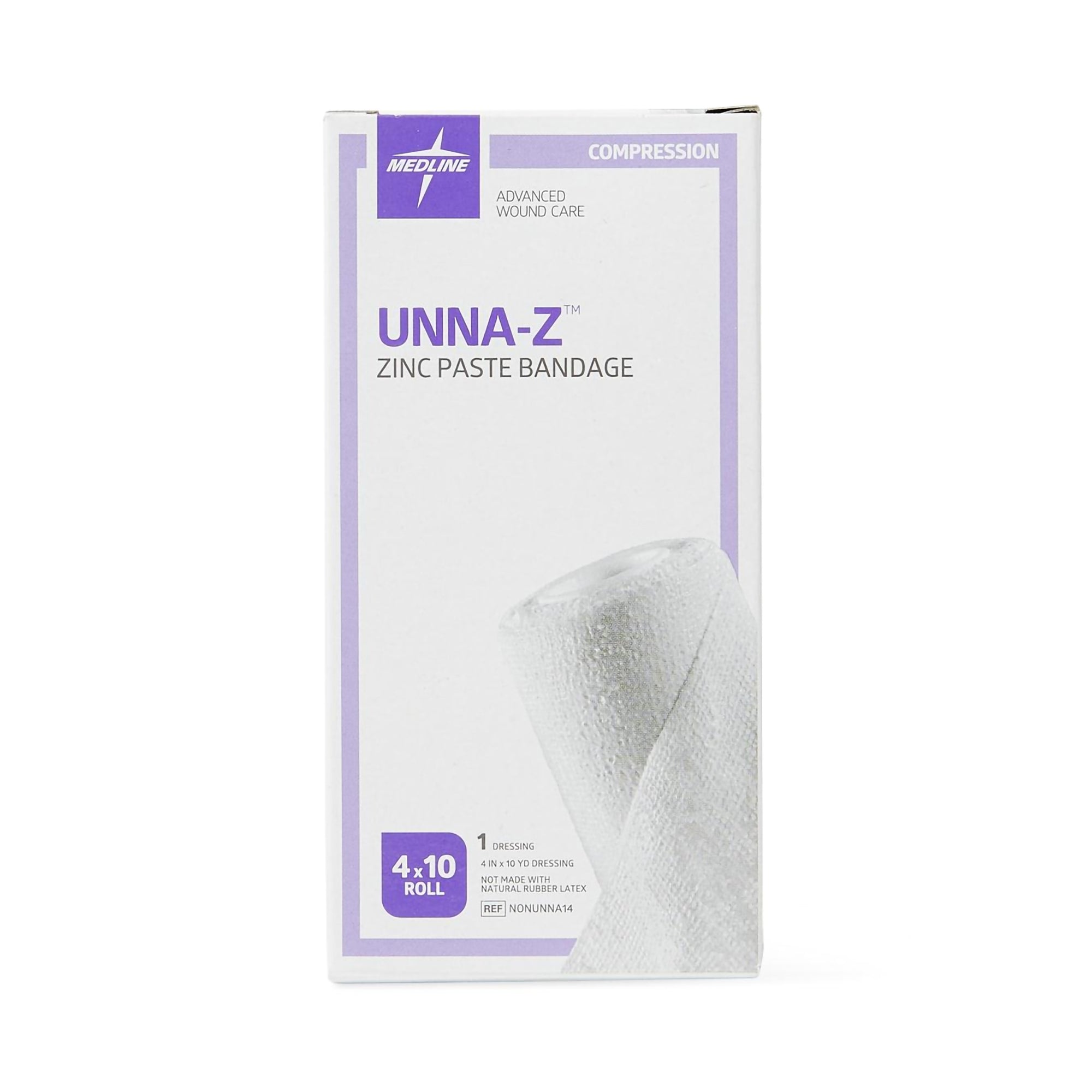 Unna Boot Unna-Z Zinc Oxide 4 Inch X 10 Yard, Packaging Type- Case