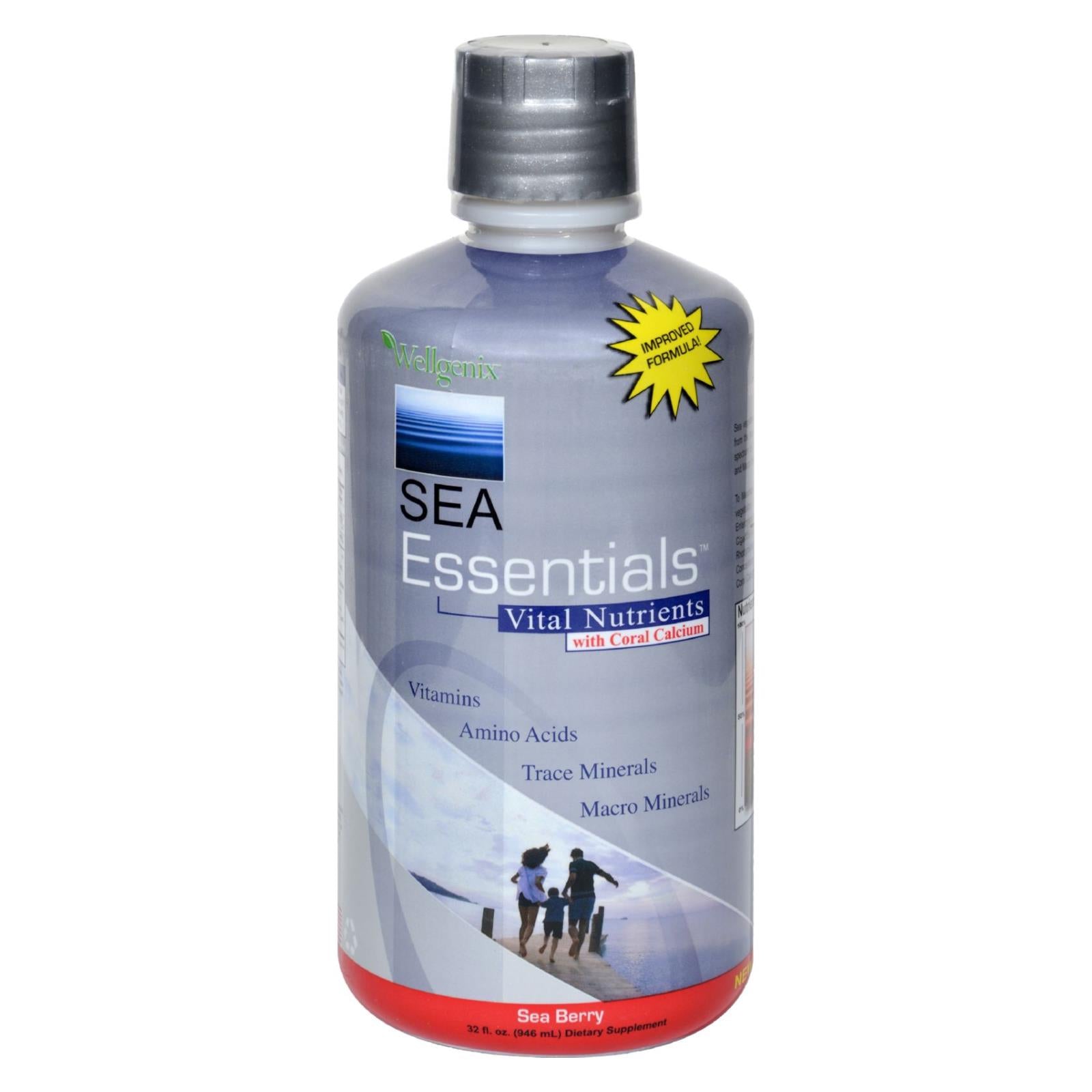 Nutrientes esenciales marinos Heaven Sent con calcio de coral - 947 ml