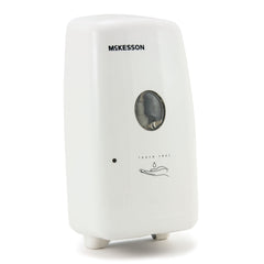 Hand Hygiene Dispenser McKesson White Plastic Touch Free 1000 mL Wall Mount