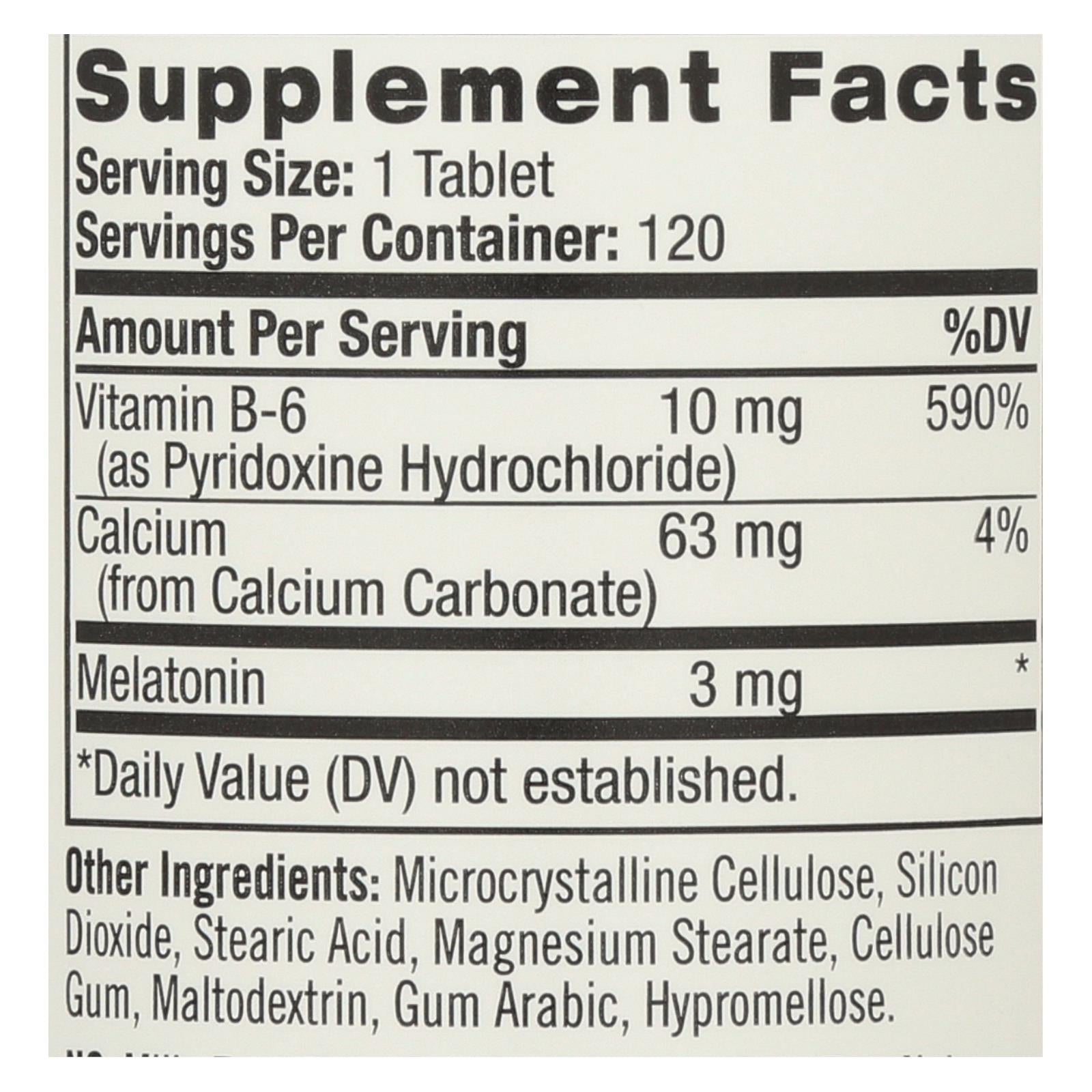 Natrol Melatonin - 3 Mg - 120 Tablets