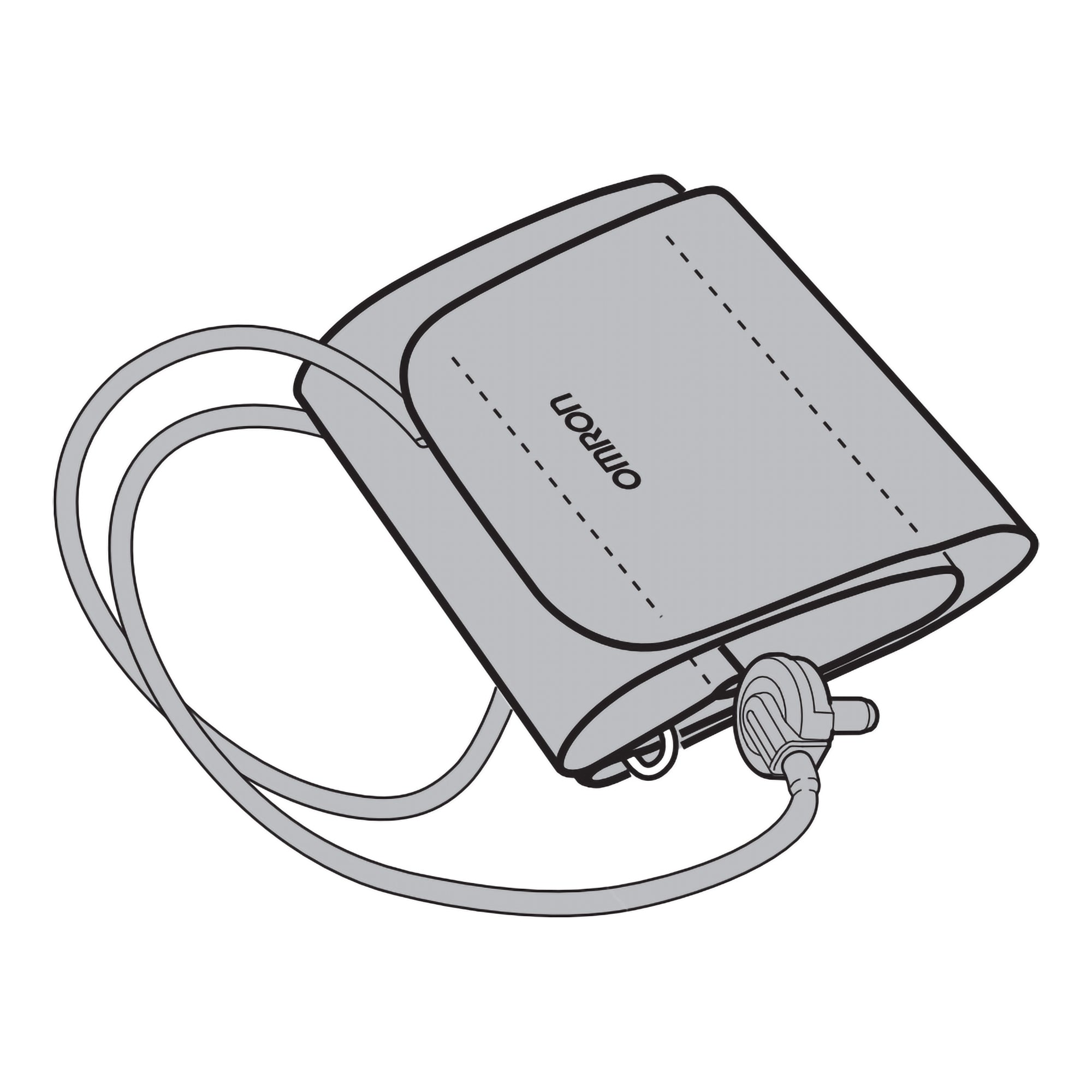 Reusable Blood Pressure Cuff Omron 17 to 22.8 cm Arm Nylon Cuff Small Cuff,Packaging Type- Each