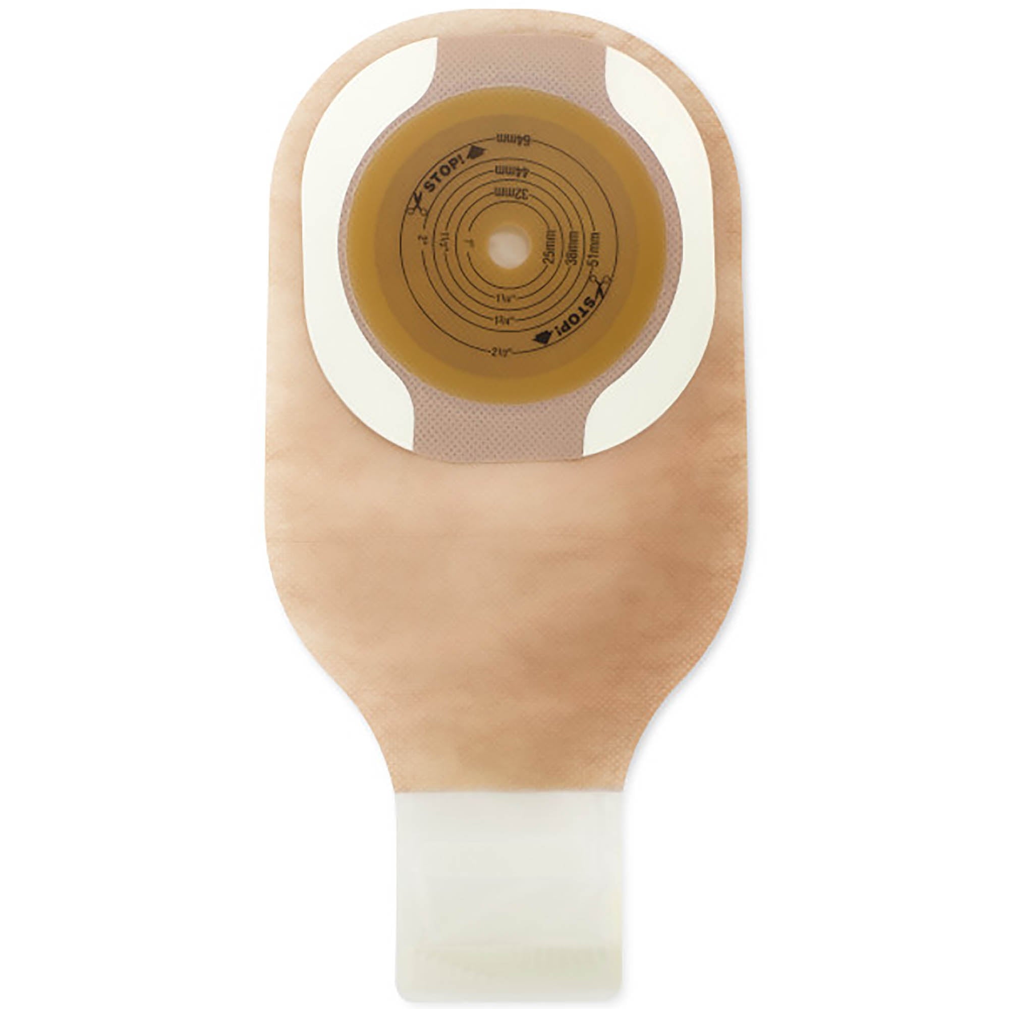 Ostomy Pouch Premier One-Piece System 12 Inch Length Soft Convex, Trim to Fit Up to 1-1/2 Inch Stoma Drainable,Packaging Type- Box