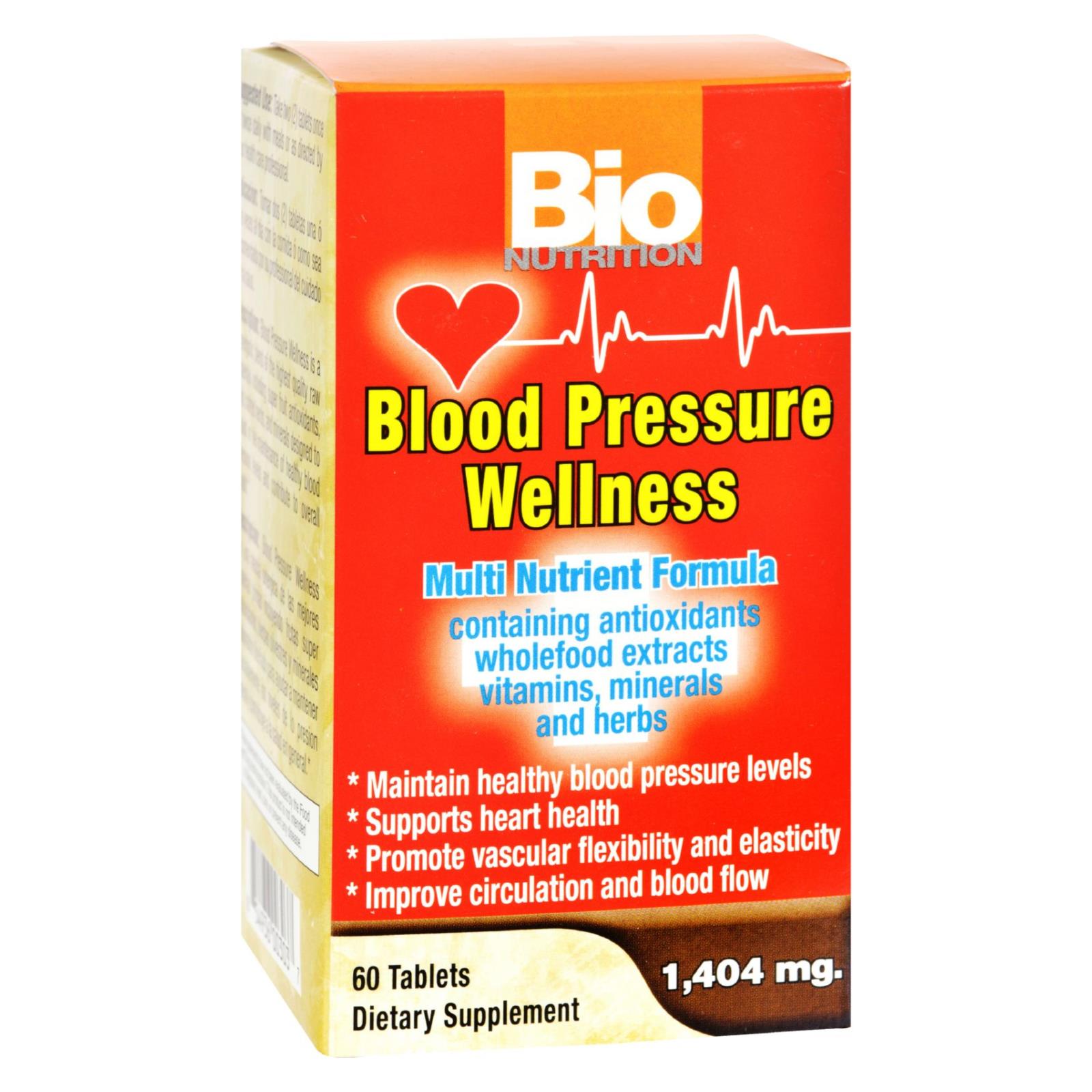 Bio Nutrition - Bienestar para la presión arterial - 60 comprimidos