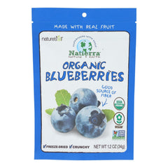 Natierra Organic Freeze Dried Blueberries 1.2 Oz | Case of 12