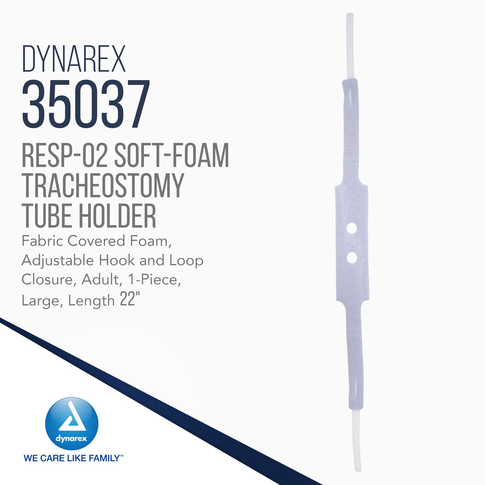 Soft-Foam Trach Tube Holders Small